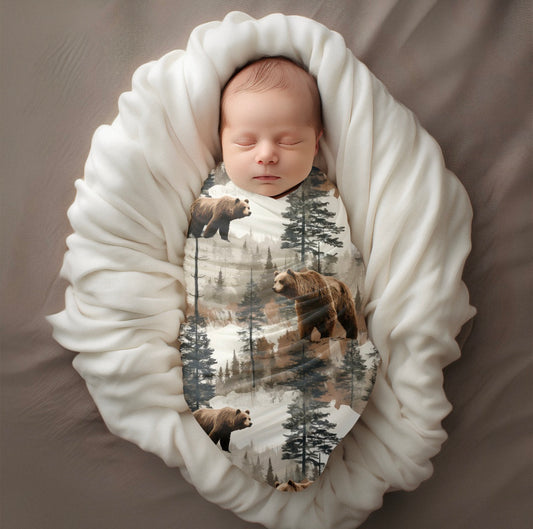 Mousseline de Bambou Ours