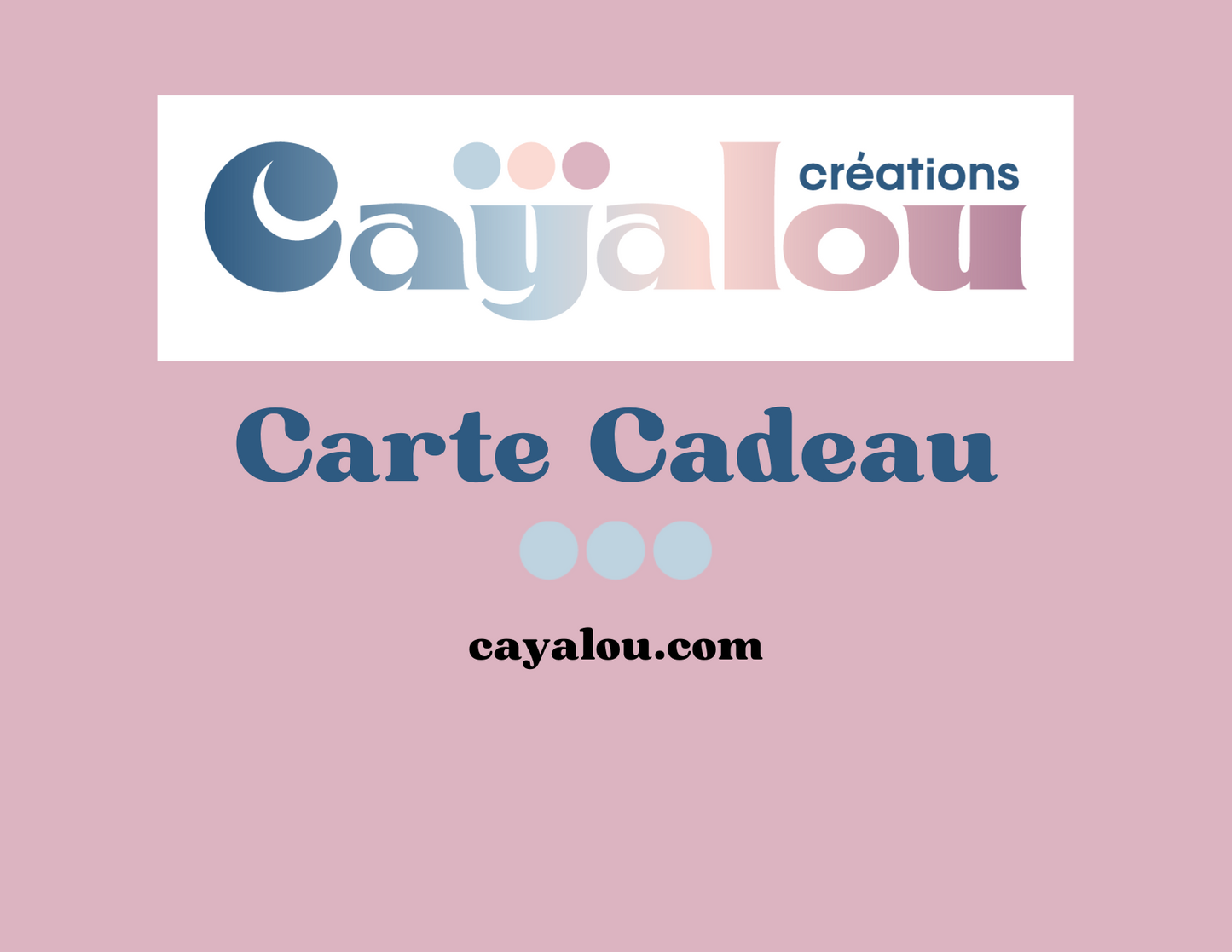 Carte Cadeau Cayalou