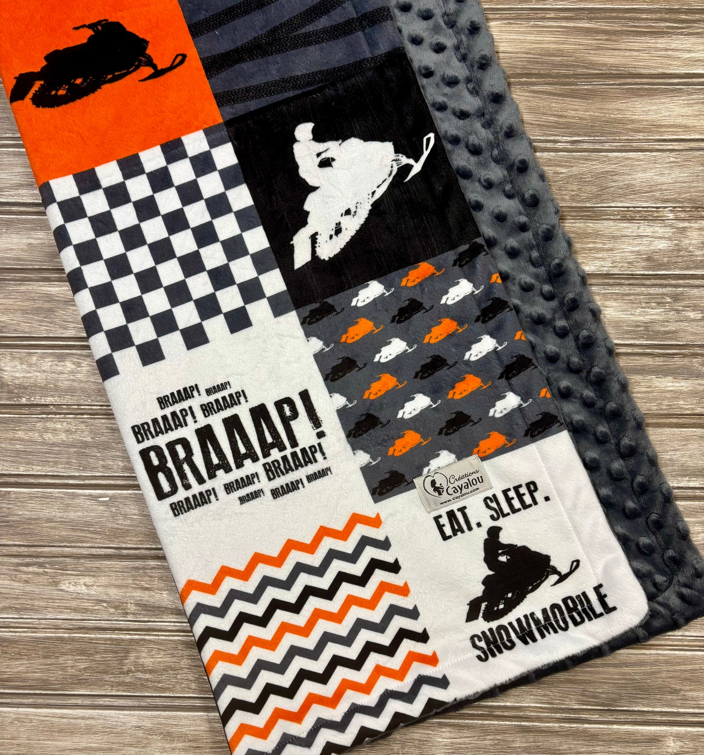 Doudou Minky Standard motoneige