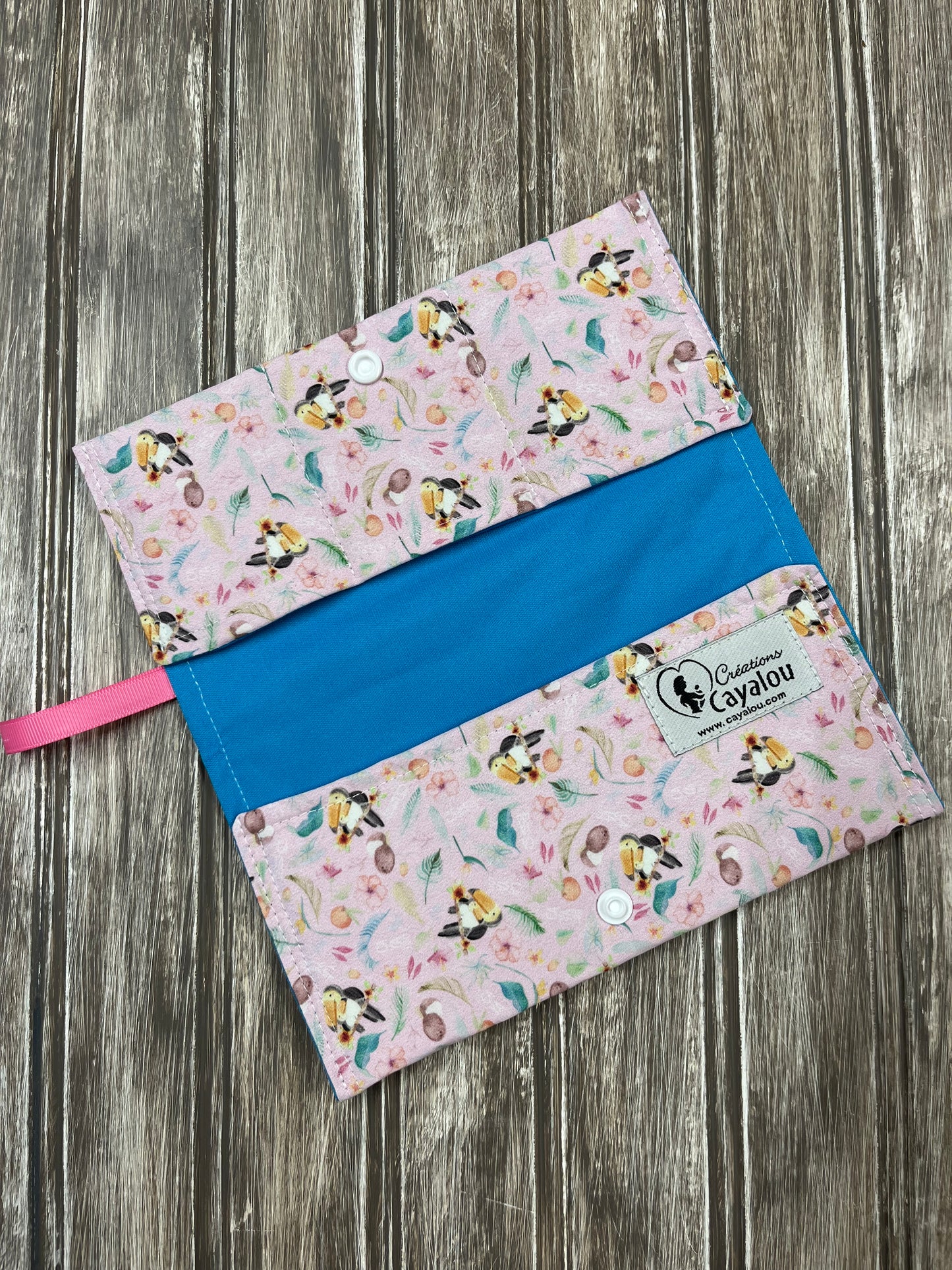 Étui Protège-Carnet de Santé et Cartes Toucan