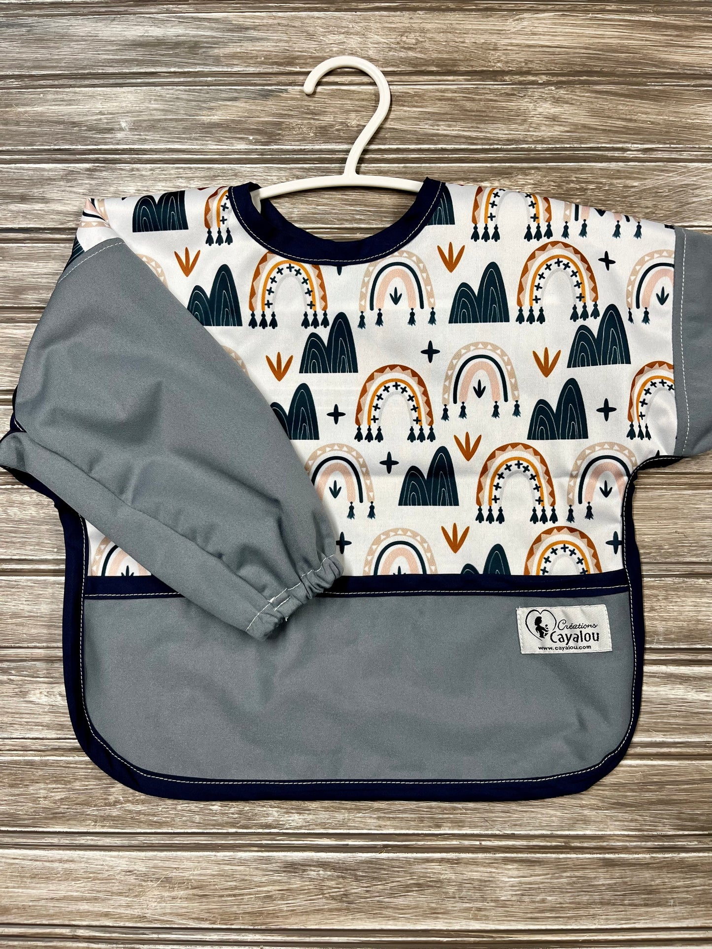 Tablier Imperméable Manche et Poche-Petit 6-18 mois