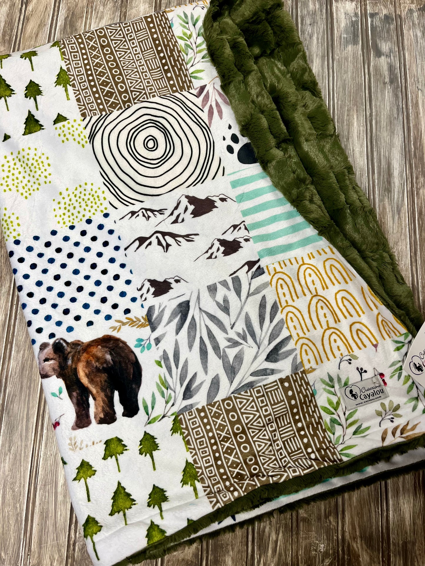 Doudou Minky Bassinette Ours