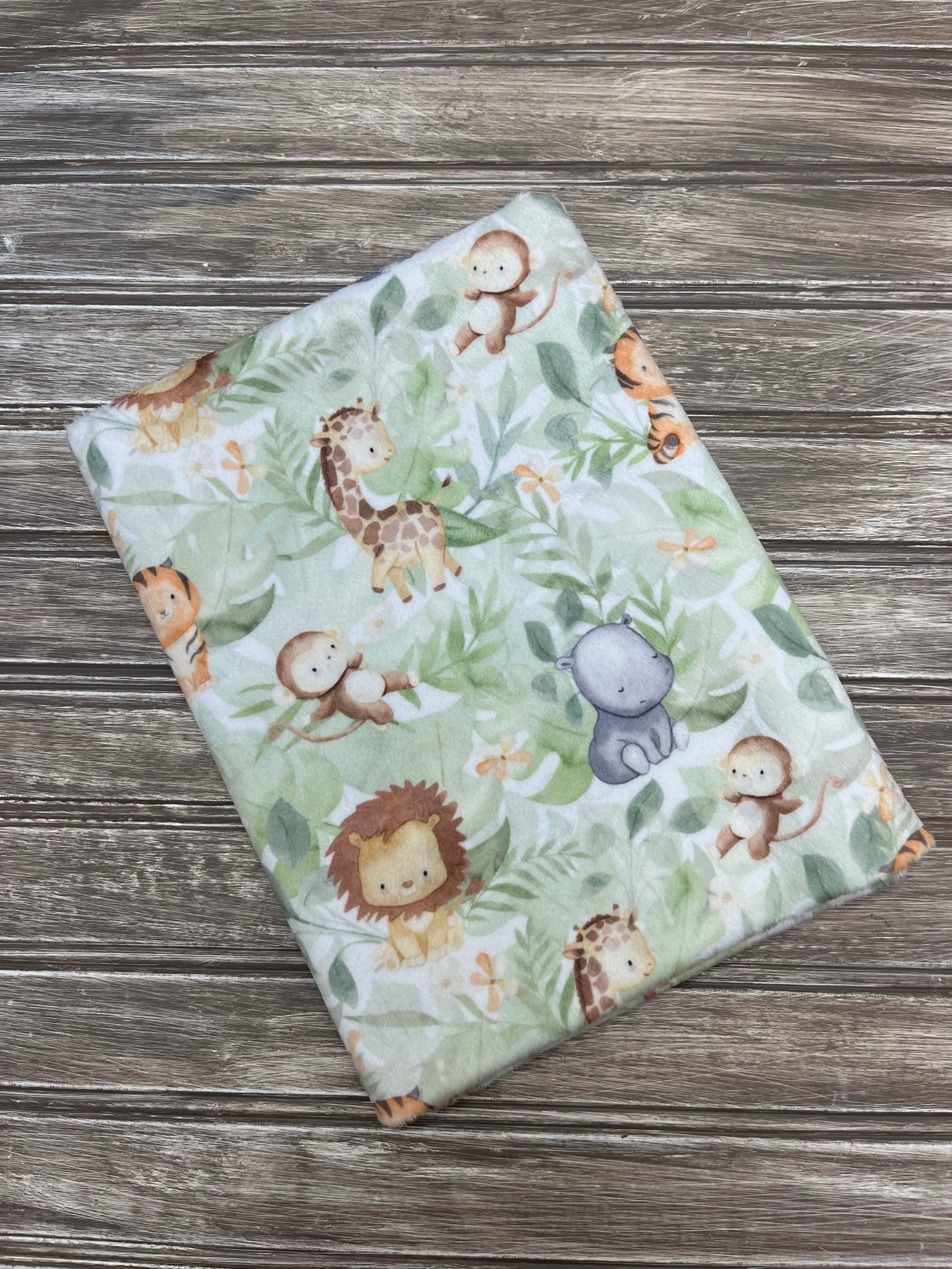Commande personnalisé sur mesure Pour Doudou Couverture Minky OU Sortie Serviette de bain ratine de bambou