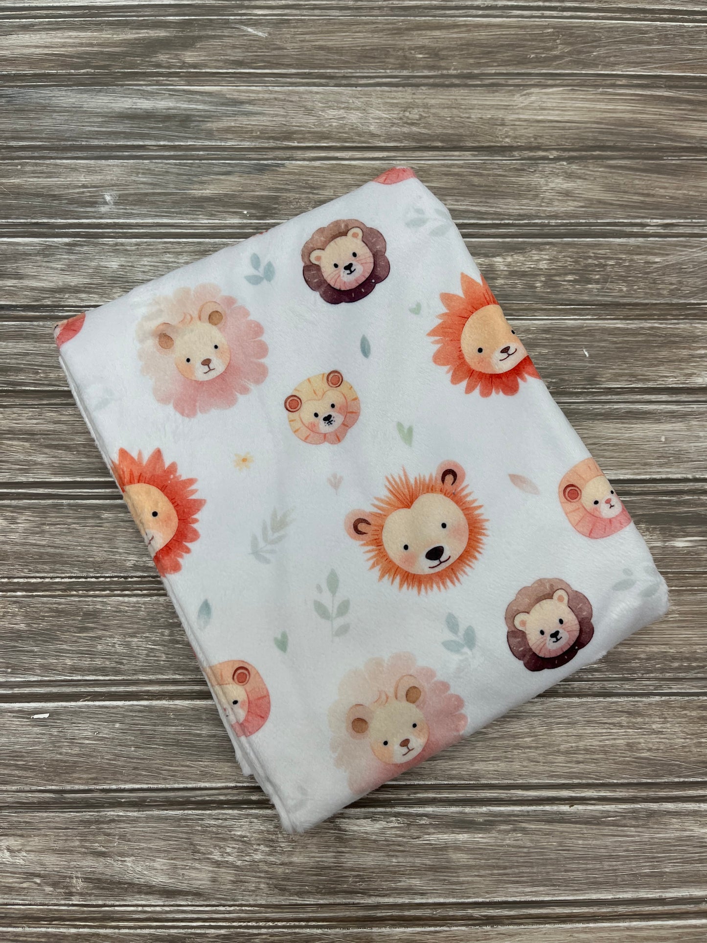 Commande personnalisé sur mesure Pour Doudou Couverture Minky OU Sortie Serviette de bain ratine de bambou