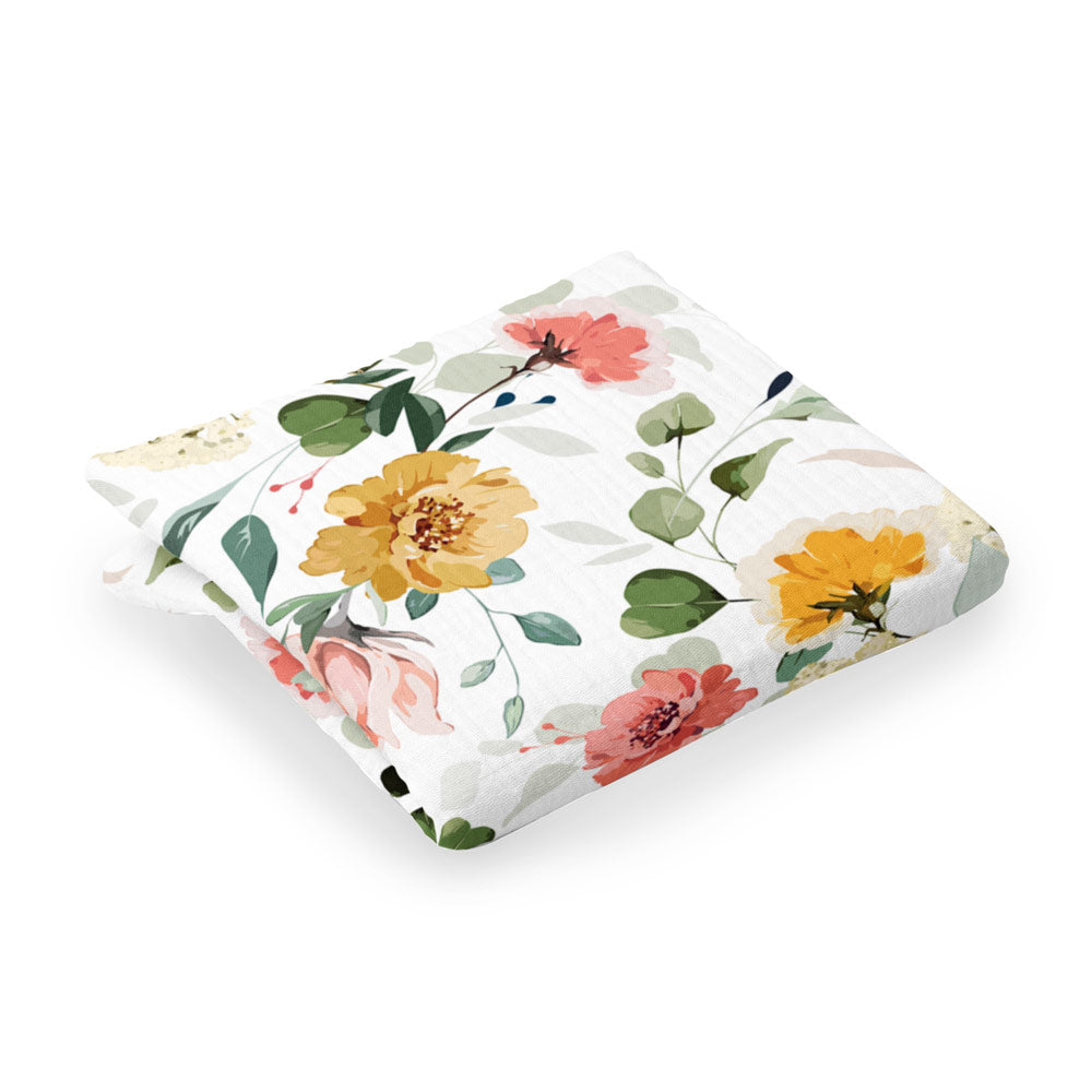 Mousseline de Bambou Fleurs